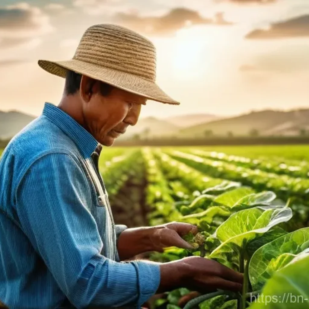 농업환경기술자 경력 개발 계획 - **Prompt 1: Climate-Resilient Cultivation**
    "A vibrant, wide-angle shot of a sun-drenched agricu...