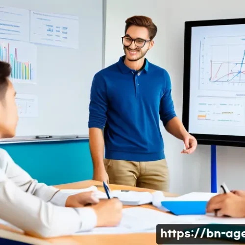 농업환경기술자 자격증 학습 방법 비교 - **Prompt 1 (Coaching Center):**
    A diverse group of 5-7 adult students, both male and female, ran...